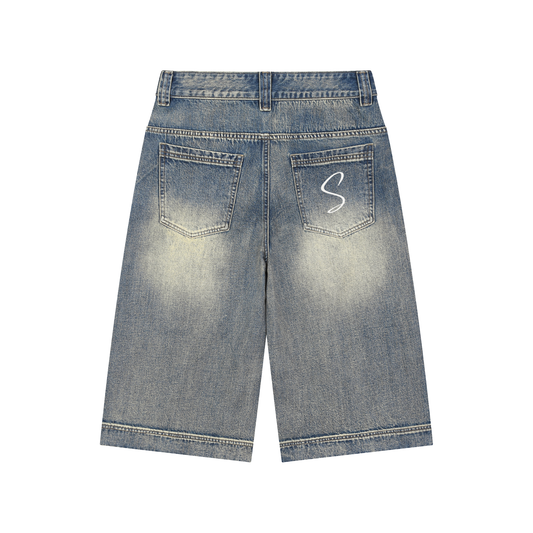 sorex Vintage Wash Baggy jorts